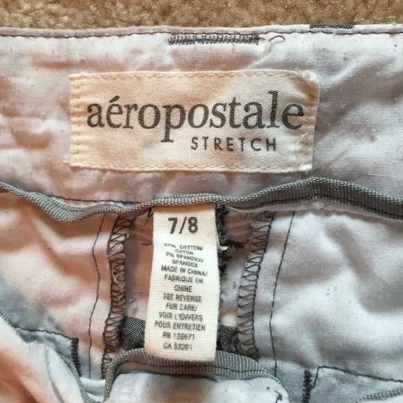 black and white plaid shorts - Picture 2 of 3