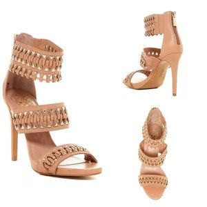 Vince Camuto Nude High Heel Sandal