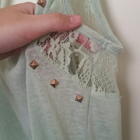 Green studded tank - Picture 4 of 4