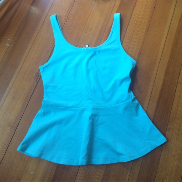 aqua blue express peplum top