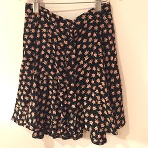 Brandy Melville Floral Skirt
