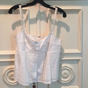 Free People corset style top!