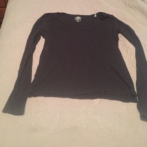 TRADE👍🏼Basic black long sleeve shirt