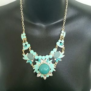 Mint & Gold Necklace