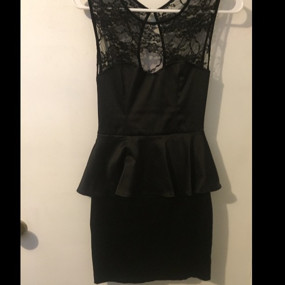 peplum dress