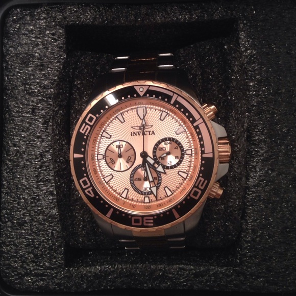 Invicta Accessories - ProDiver 47mm Stainless Steal and Ross Gold Invicta Accessories - ProDiver 47mm Stainless Steal and Ross Gold