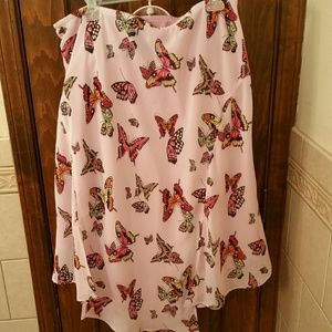 Cute pink butterfly skirt. 2 for 15$