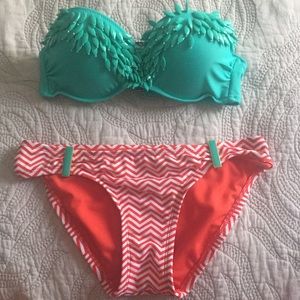 Xhilaration Beaded Bikini XS/S