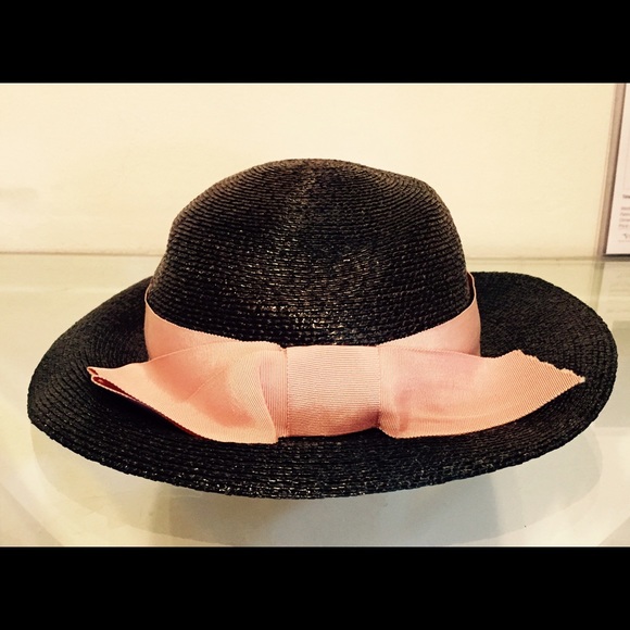 Authentic GIVENCHY Haute Couture Vintage Black Hat main image 4