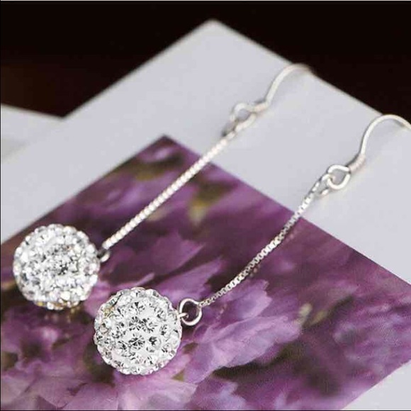 🚫🚫SOLD🚫🚫Brand new silver ball earrings!!! - Picture 4 of 4