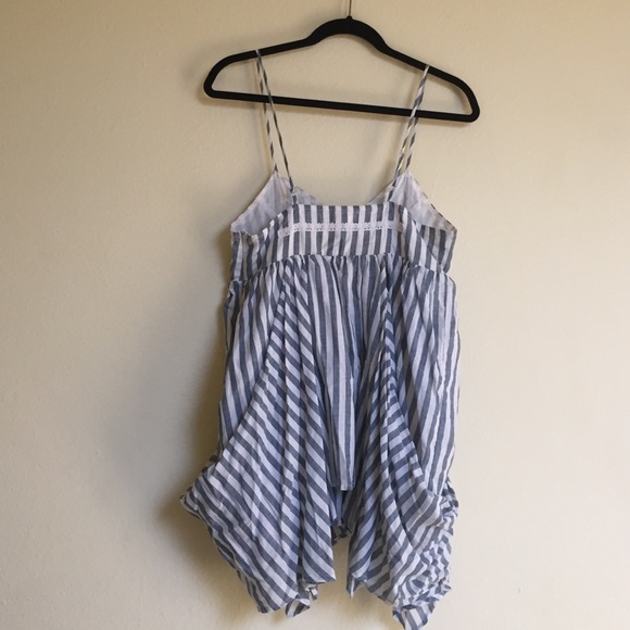 Light Blue & White Striped Top - Picture 2 of 4