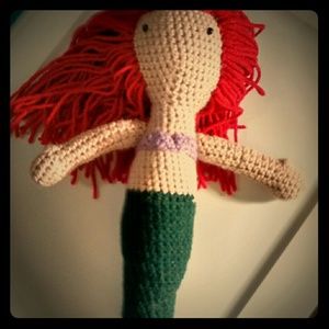Crochet Ariel doll