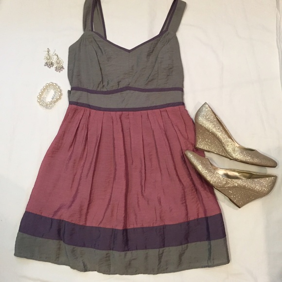 BeBop Colorblock Dress - Pink