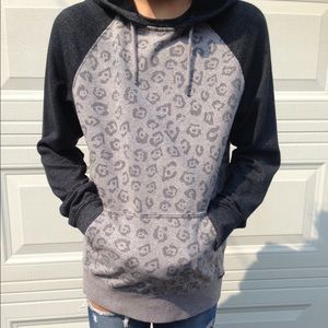 Super cute Leopard print hoodie
