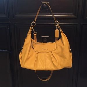Coach Mustard Yellow Ashley Bag RESERVED