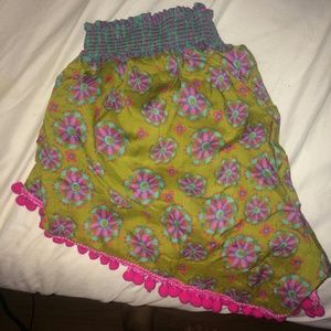 Colorful Natural Life pom pom shorts