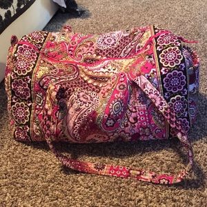 Large Vera Bradley Duffel Bag