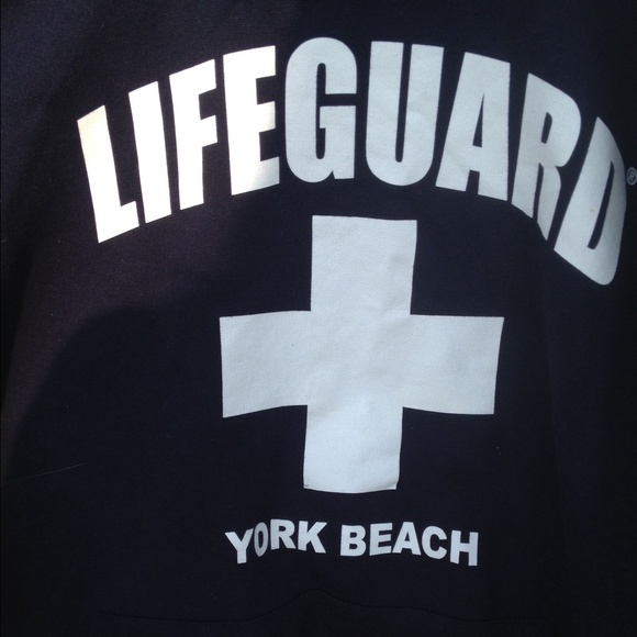 Woman's Lifeguard sweatshirt with hood - Picture 3 of 4