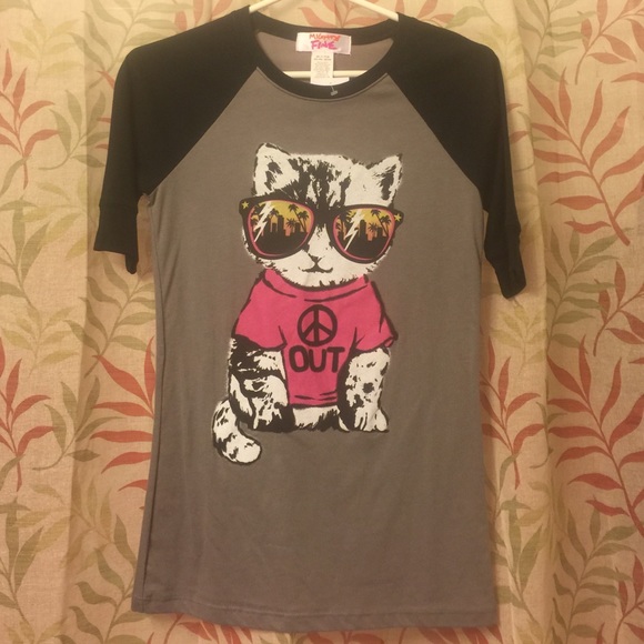 Peace out kitty shirt