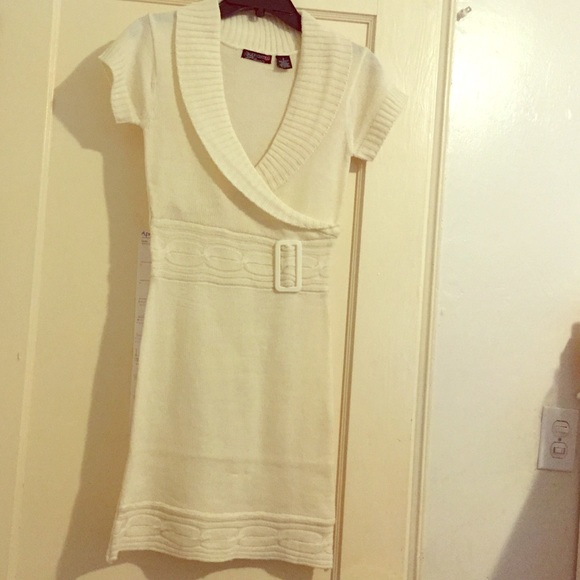 Cream colored dress