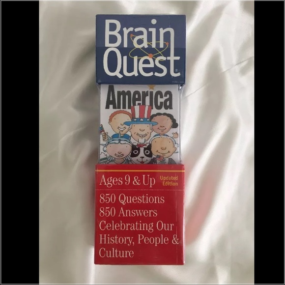Brain Quest Game 'America' it's ok to be Smart NEW