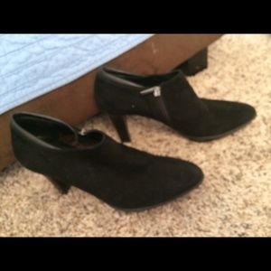 Aquatalia black booties
