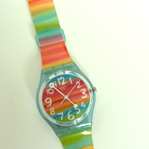 Swatch "Color the Sky" Women's Watch