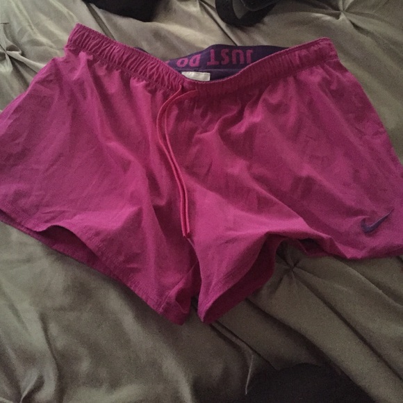 Nike purple shorts