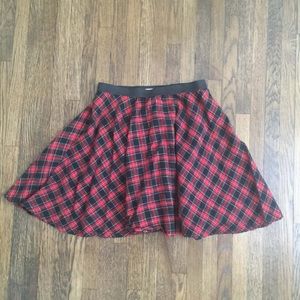 Plaid Skirt