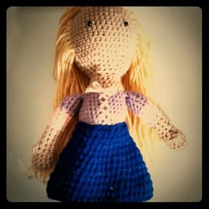 Crochet tangled doll