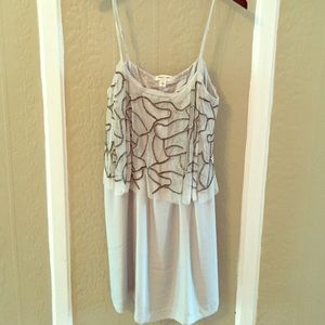 Silence + noise beaded dress