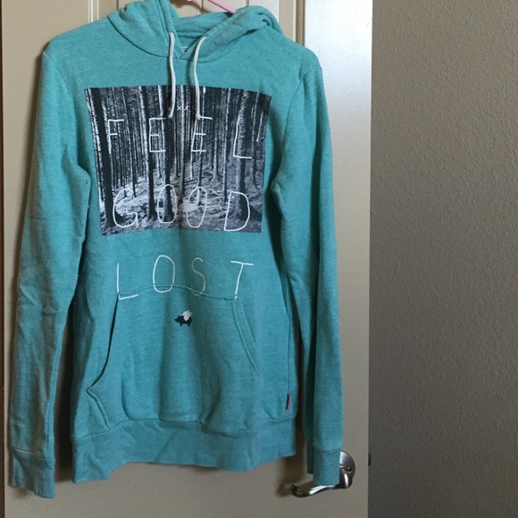 Zumiez turquoise hoodie