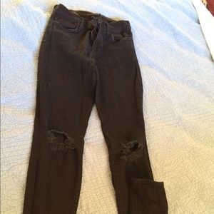 J brand black stretch jeans