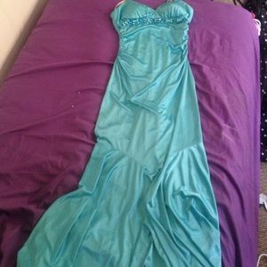 Turquoise Mermaid Dress