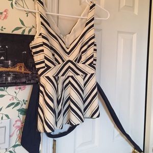 Size zero anthro dress tank