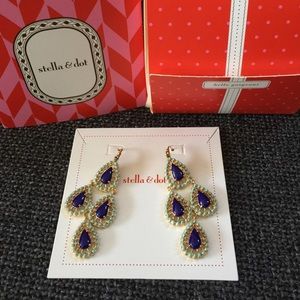 Stella & Dot Seychelles Chandeliers earrings