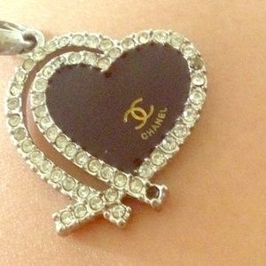 Coco Chanel Necklace Heart Piece