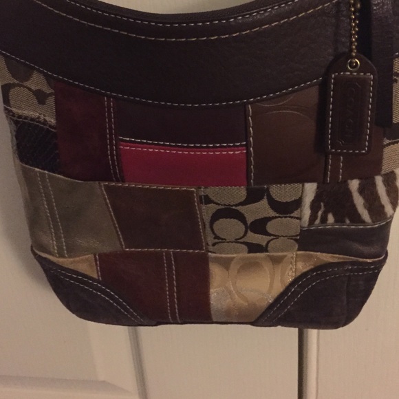Medium patchwork Coach Crossbody bag - Picture 2 of 2