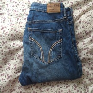 hollister high waisted jeans