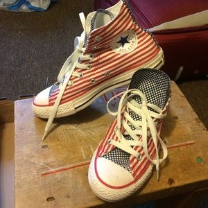 American flag high all star converse chuck Taylor