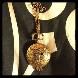 Gold Owl necklace
