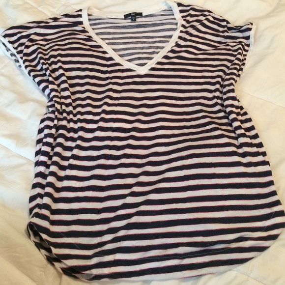 Moving in 1 week - GAP nautical stripes shirt