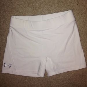NWOT Under Armour White Spandex
