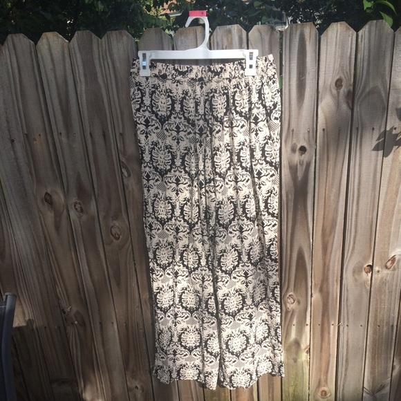 Boot cut harem pants