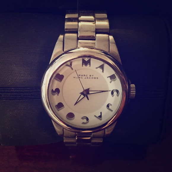 Marc by Marc Jacobs silver watch