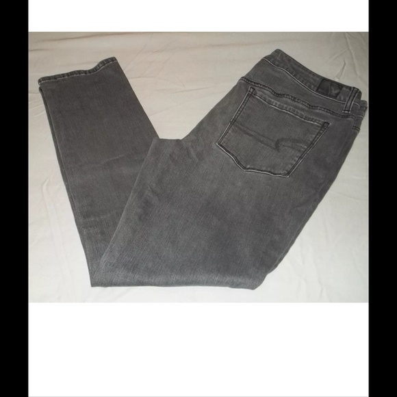 American Eagle Hi-Rise Skinny Jeans 14 R Worn 2x