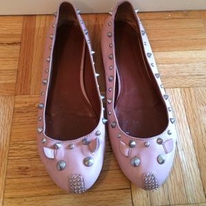 Marc by Marc Jacobs nude/pink mouse flats
