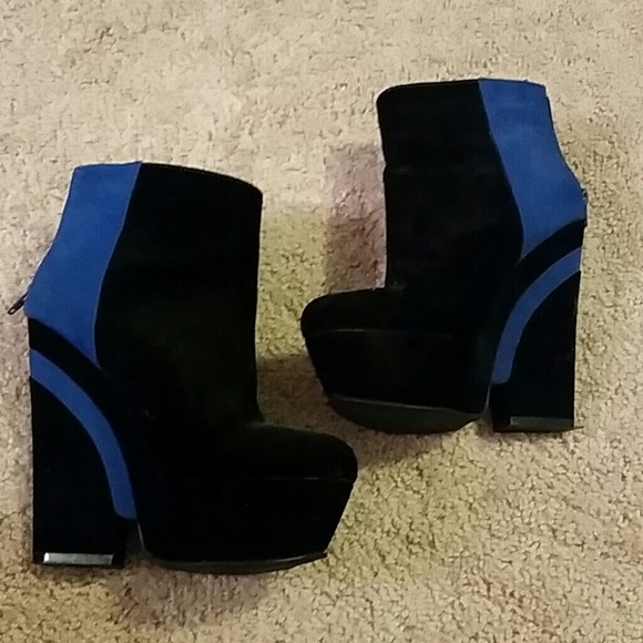 Suede booties!!