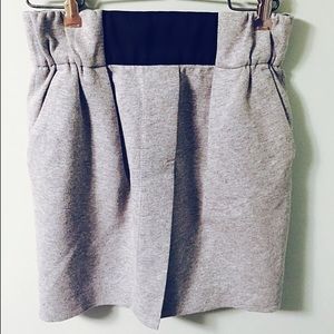 Zara Gray High-waisted Skirt