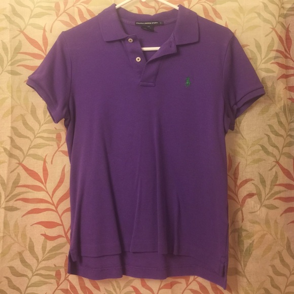 Purple Sport Polo